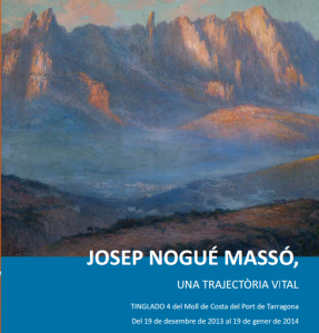 Imatge de l'exposició 'Josep Nogué Massó trajectòria vital'