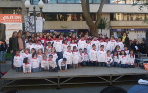 Tres escoles de Tarragona han cnatant Nadales durant la jornada