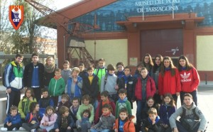 Els nens i nenes al Port de Tarragona