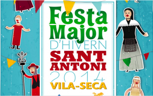 Cartell promocional de la Festa Major de Sant Antoni