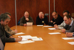 Instant de la reunió entre Govern i Unió de Pagesos