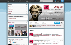Twitter oficial de l'Ajuntament de Tarragona