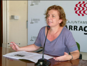 Arga Sentís, portaveu del grup municipal d'ICV-EUiA