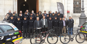 El Club Ciclista Campclar i altres representats d'entitats i empreses col·laboradores