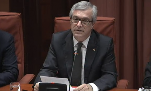 Josep Fèlix Ballesteros al Parlament