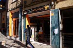 El Cafè Brunch, on es van produir els fets