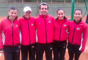 L'equip infantil femení del Club Tennis Tarragona
