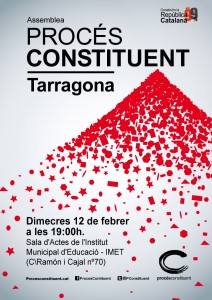 Cartell del Procés Constituent de Tarragona