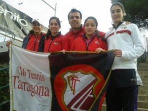 Equip júnior femení del Club Tennis Tarragona