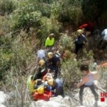 Rescatada a Cornudella de Montsant una escaladora que havia caigut d'una alçada de 5 metres
