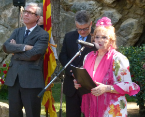 Luisa Márquez, presidents de l’Associació Cultural i Folklòrica Andalusa
