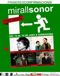 Cartell del Mirallsonor a Tarragona