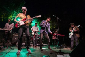 Concert de la Banda Municipal del Polo Norte al Pati del Fènix en el marc de la 15a edició de la Fira de Música al Carrer de Vila-seca