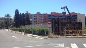Imatge sobre les obres al Parc Sanitari Joan XXIII de Tarragona