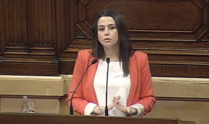 Inés Arrimada de Ciutadans al Parlament