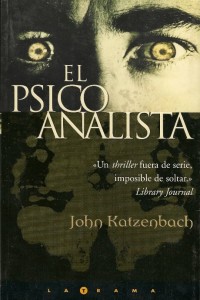 Portada del llibre 'El psicoanalista', de John Katzenbach
