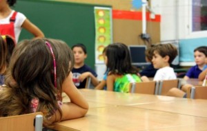 alumnesAlumnes de l'escola Cèsar August de Tarragona, on alguns pares han demanat l'ensenyament en castellà. Foto: ACN