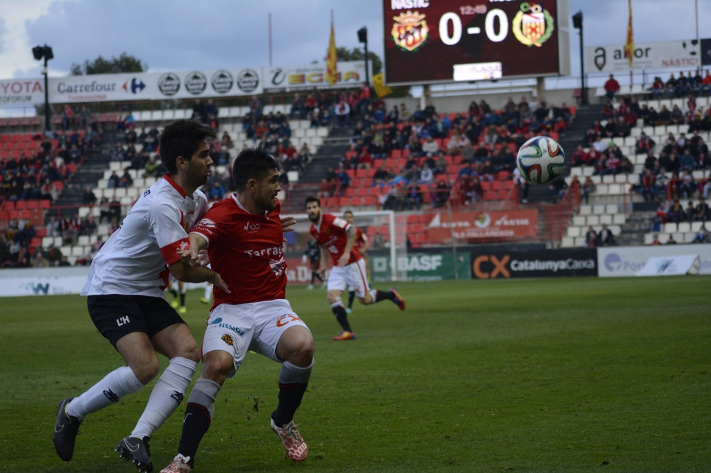 Xisco Muñoz ha debutat de titular amb el Nàstic. Foto:Nàstic