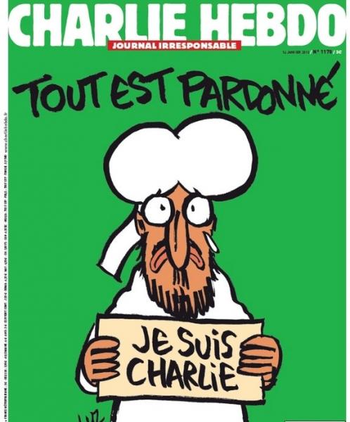 Nova portada del 'Charlie Hebdo'