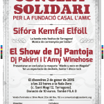 La Fundació Casal l’Amic organitza el concert solidari amb Sifóra Kemfai Elföll i el Show de DJ Pantoja