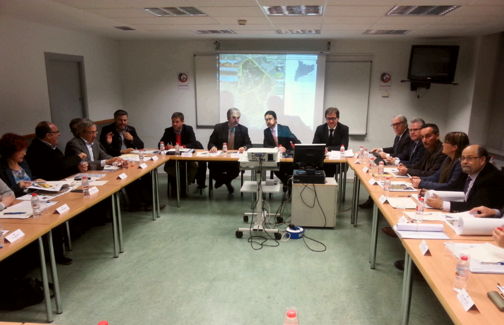 Comissió de seguiment de BCN World, celebrada a la seu del govern de TGN. Foto. Tarragona21