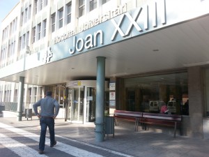 Entrada de l'Hospital Joan XXIII de Tarragona. Foto: Tarragona21