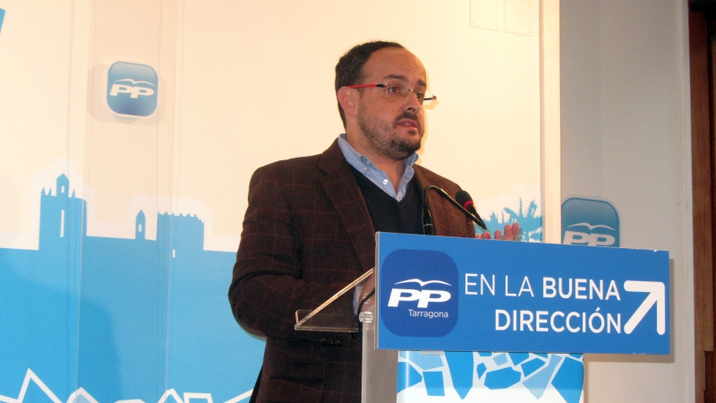 Alejandro Fernández, portaveu del PP de Tarragona