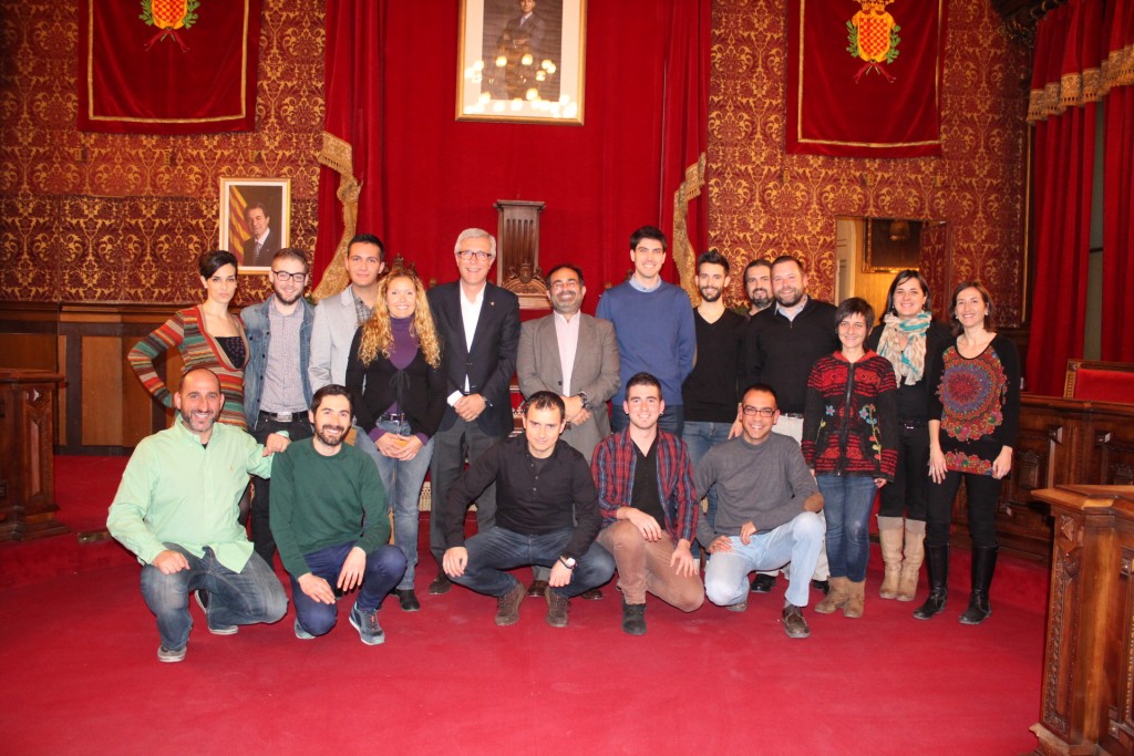 L'alcalde rep els guanyadors dels Premis Empresa TGN Smart City