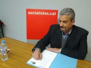 Imatge del candidat del PSC a Roda de Berà