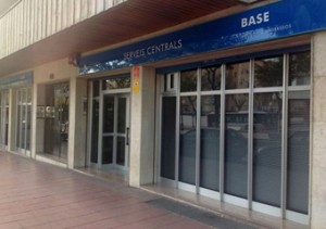 Antigues oficines de BASE que es traslladen aquest mateix mes. 
