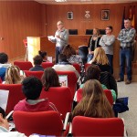 Els alumnes de l’Escola Salvador Espriu visiten l’Ajuntament de Roda
