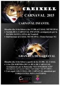 Cartell del Carnaval de Creixell