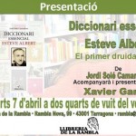 Jordi Solé presenta a Tarragona ‘El primer druida català’
