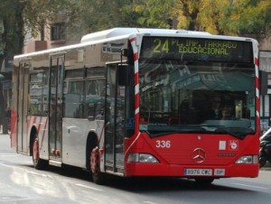 Un autobús municipal de Tarragona