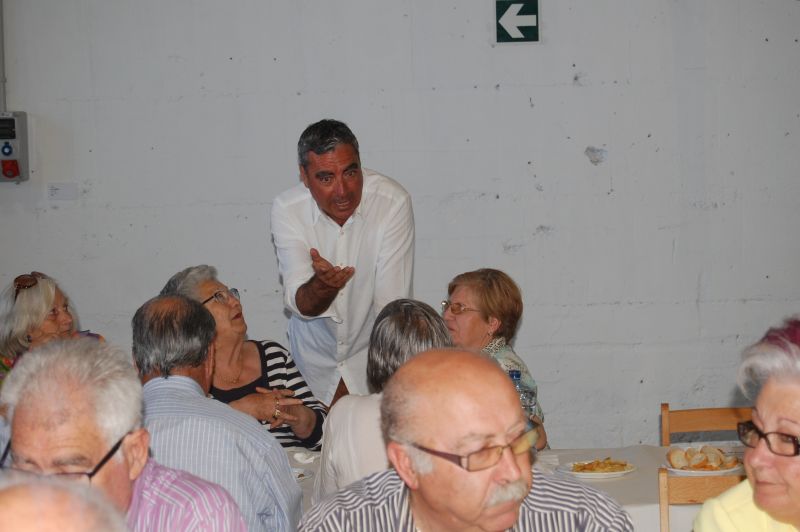 Albert Abelló a la trobada de gent gran de CiU.  Foto: Tarragona21