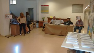 Un col·legi electoral de Tarragona durant la jornada d'avui. Foto: Tarragona21