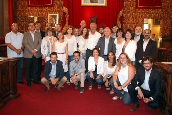 Fotografia dels 27 regidors de la darrera legislatura. Foto:Tarragona21