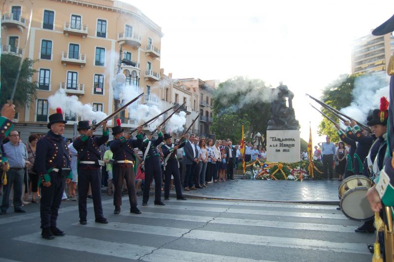 Acte commemoratiu del Setge 1811 a Tarragona. Foto: Tarragona21