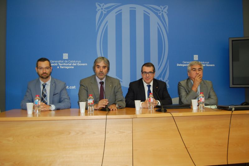 Frederic Adan, Joaquim Nin, Jordi Jané i Cèsar Puig. Foto: Tarragona21