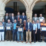 Jordi Calvet i la ONG canina de rescat i salvament k9, entre d’altres premiats pel Consell Comarcal