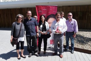 Antoni Brull, amb el seu equip, durant la campanya electoral. Foto: Tarragona21