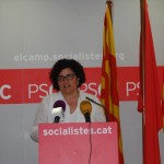 Rosa Maria Ibarra presenta la seva candidatura per encapçalar la llista socialista del 27S