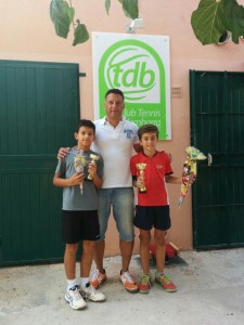 Jugadors del campionat de Tennis a Torredembarra. Foto: Cedida