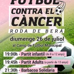 La novena edició del partit de futbol contra el càncer arriba diumenge a Roda de Berà