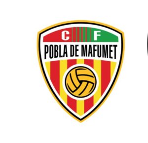 El nou escut del CF Pobla de Mafumet