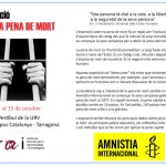 El campus Catalunya acollirà l’exposició ‘No a la pena de Mort’