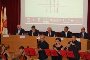 Acte d'inauguració del curs acadèmic a la URV amb la presència d'Andreu Mas-Colell. Foto: Tarragona 21