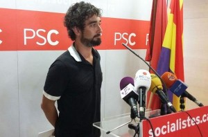 El candidat socialista Carles Castillo