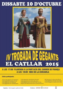 Cartell de la IV Trobada de Gegants.