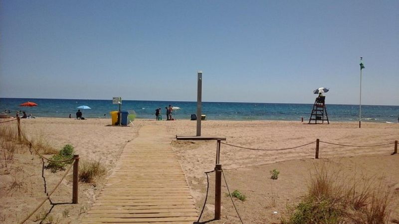 Imatge d'una de les platges del municipi